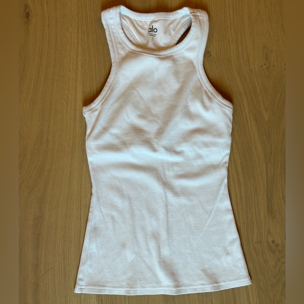 NWOT Alo small white tank